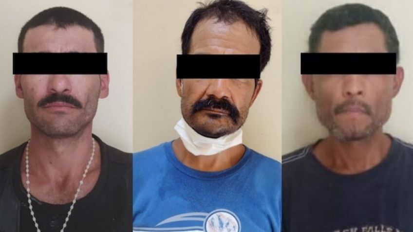 Sorprenden a tres 'tiradores' en San Luis Río Colorado; llevaban 17 envoltorios de droga