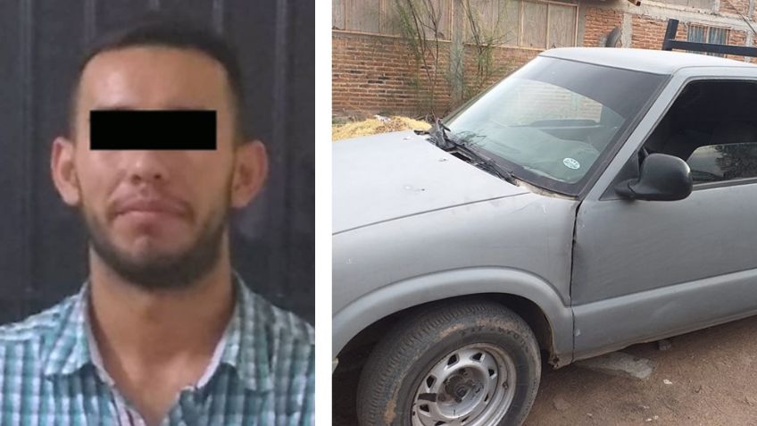 Agarran a Brayan Alberto al sur de Ciudad Obregón por conducir auto con reporte de robo