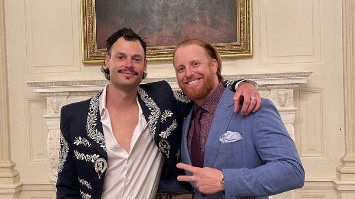 ¡Con estilo! Lanzador de los Dodgers visita la Casa Blanca vestido de mariachi