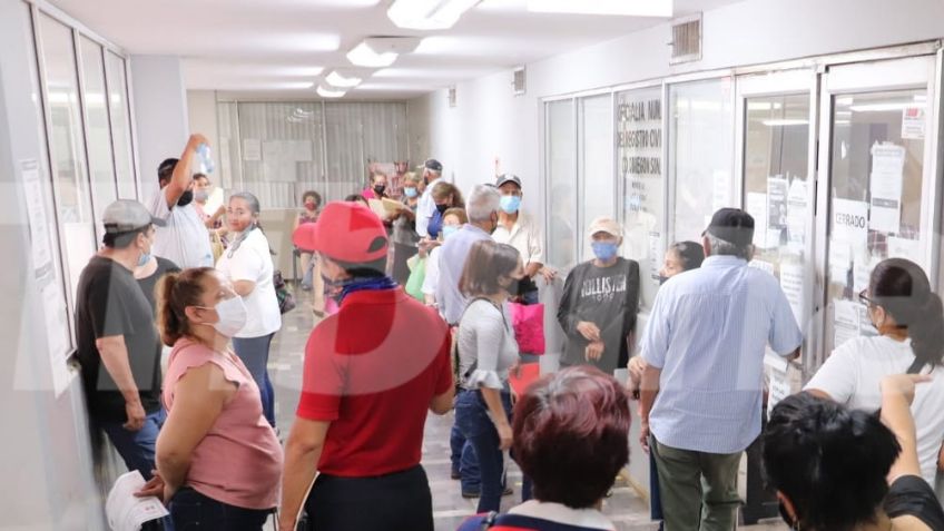 Ausencia de folios para actas genera aglomeraciones en el registro civil de Cajeme