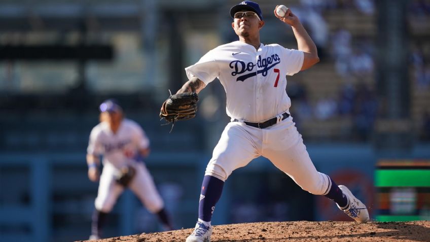 Julio Urías luce en la lomita; pero le falla el relevo y Dodgers caen ante Gigantes