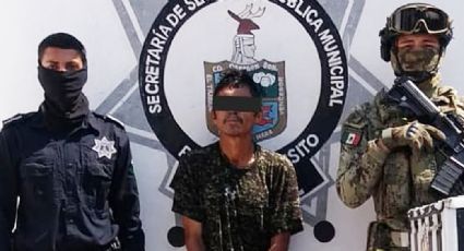 Ciudad Obregón: Lo sorprende la Policía con moto de repartidor con reporte de robo