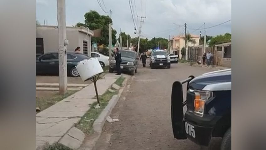Sujetos armados irrumpen la paz al sur de Ciudad Obregón; rafaguearon un domicilio