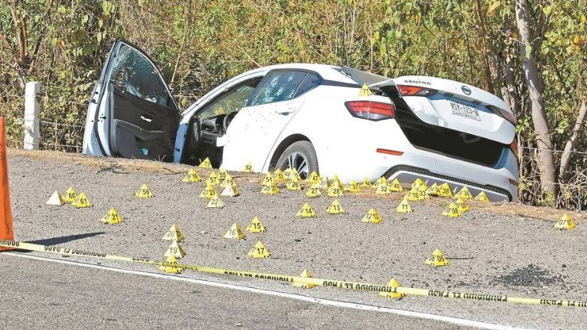 Emboscan y asesinan de varios disparos a elemento de la Policía Municipal en carretera federal