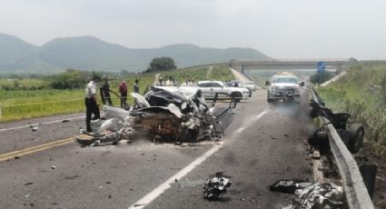 Brutal accidente en carretera de Chiapas deja saldo de cuatro fallecidos y dos heridos