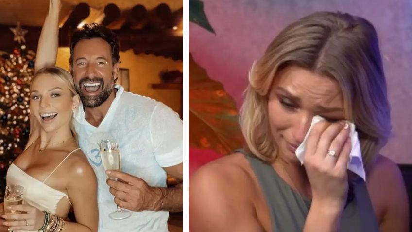 ¿La terminó? Gabriel Soto hace llorar a Irina Baeva en pleno foro de Televisa; filtran FOTOS