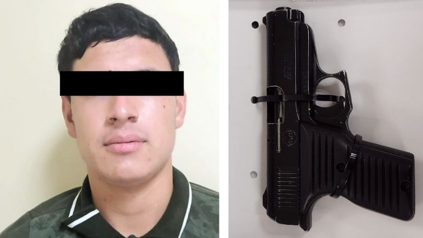 Lo detiene la Policía por deambular con arma de fuego en calles de San Luis Río Colorado