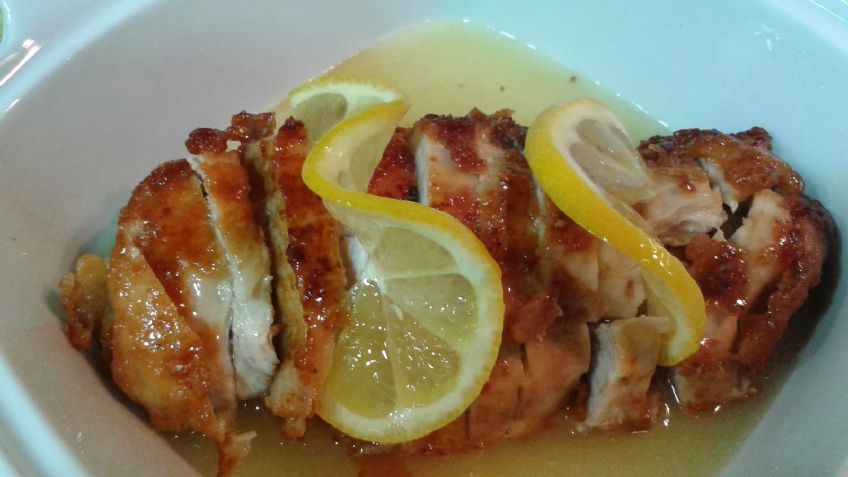 ¡Simplemente imperdible! Dale un abrazo a tu paladar con este delicioso pollo al limón