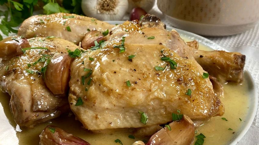 ¿Sin tiempo para cocinar? Esta receta de pollo al ajillo te salvará la vida; es fácil y rápida