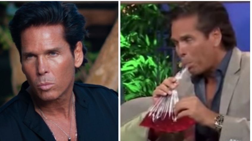 Roberto Palazuelos 'critica' a la producción de Yordi Rosado por ofrecerle refresco en bolsa