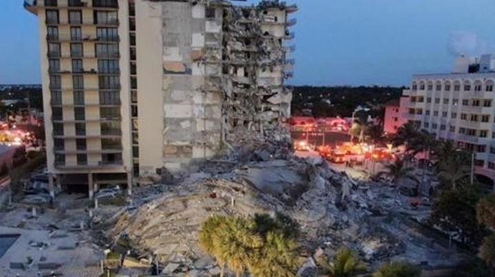 Localizan más cadáveres en edificio colapsado de Miami; van 24 muertos y 124 están desaparecidos