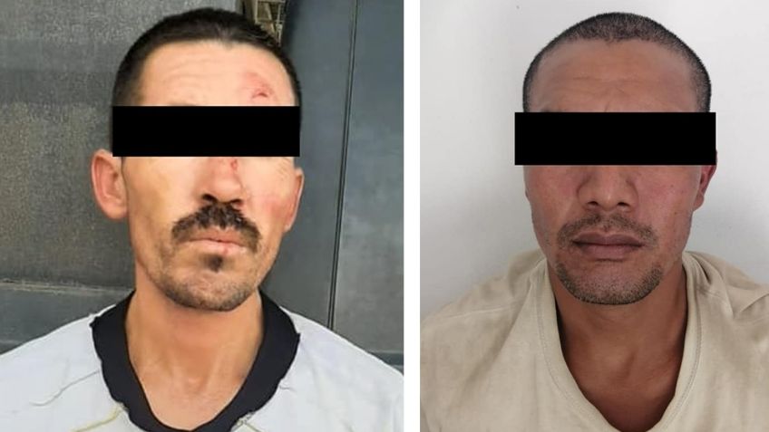 Atrapan a dos sujetos armados al sur de Hermosillo; llevaban varias dosis de droga