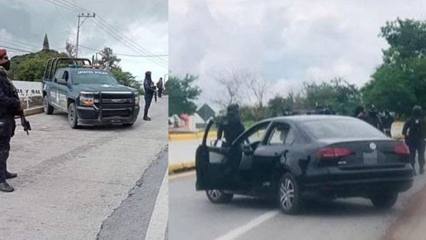 Sangriento fin de semana: Policías estatales se enfrentan a comando armado en carretera; abaten a 5