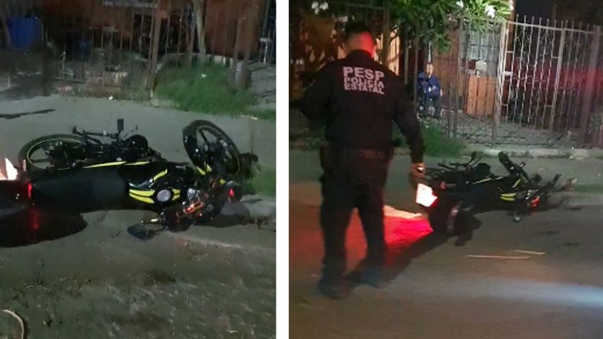 Dejan moto abandonada en calles de Ciudad Obregón; habría sido un intento de 'levantón'
