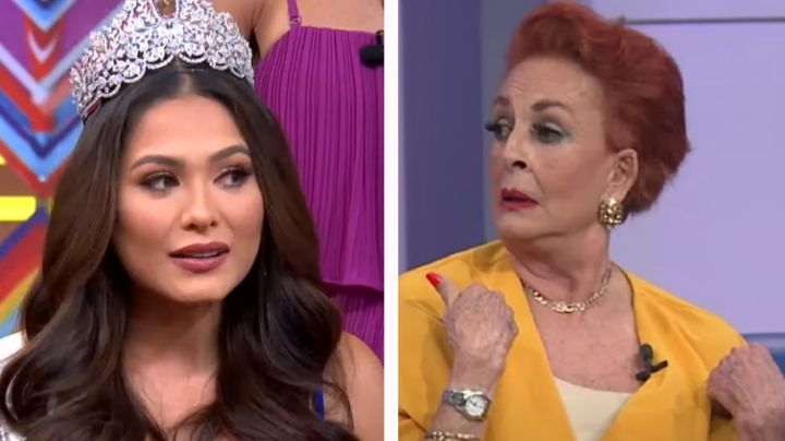 ¿Y los modales? Destrozan a Talina Fernández por toser en la cara a Andrea Meza, Miss Universo 2020