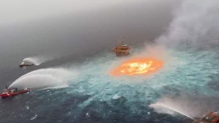 Pemex aclara las causas que originaron el incendio en plataforma de Campeche