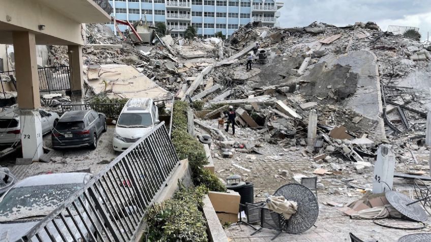 FOTOS: Hallan 4 cadáveres más en los escombros del edificio de Miami; las víctimas aumentan a 32