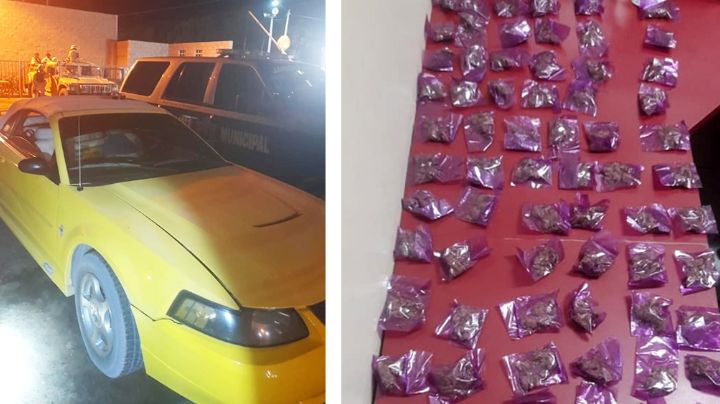 Sonora: Caen cuatro menores con más de 100 envoltorios de marihuana, 'crystal' y heroína