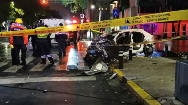 Brutal final: Accidente vehicular deja prensada a una embarazada y decapita a su hija de 2 años