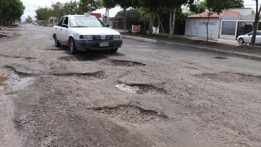 Ayuntamiento de Cajeme da solo un 'mejoralito' en el tema de vialidades y baches