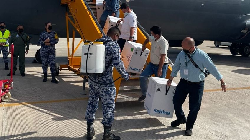 Sonora recibe 105 mil 300 vacunas contra Covid-19; se aplicarán en estos municipios