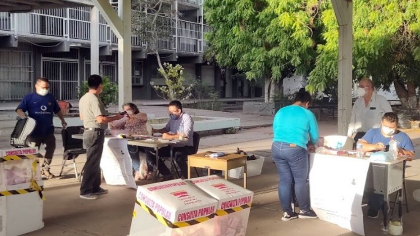 Consulta Popular en Cajeme: Finaliza sin incidentes votación para juicio a expresidentes