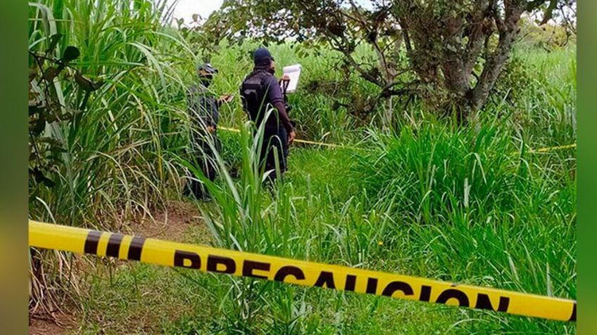 Autoridades encuentran osamenta humana a la orilla de un arroyo en Veracruz