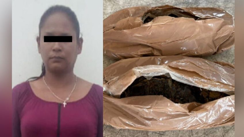 Sonora: Por viajar en un camión de pasajeros con heroína, Claudia es puesta tras las rejas