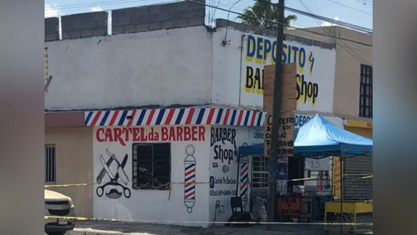 Código rojo en Monterrey: Sicarios ingresan a barbería y matan a un joven; dejan un herido
