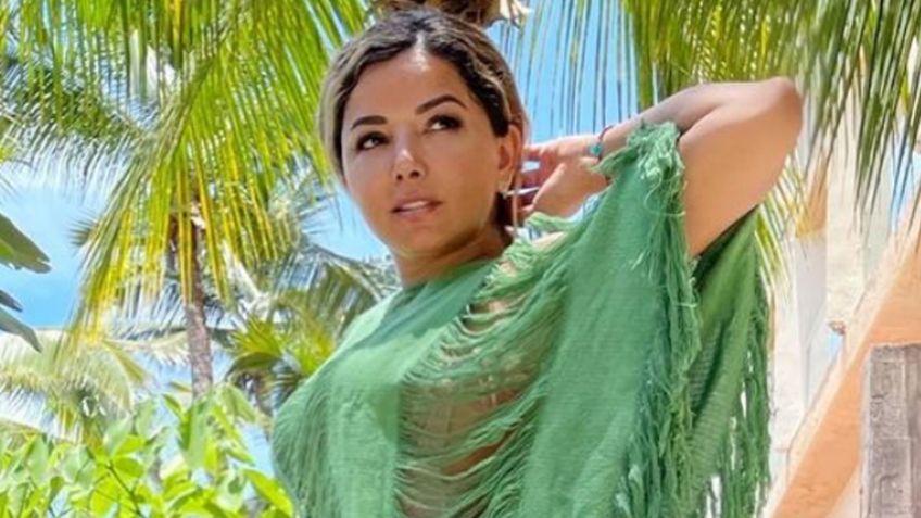 Aleida Núñez, actriz de Televisa, se pone su bañador más coqueto y lo presume en la playa