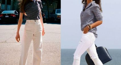 'Outfit': Descubre por qué los jeans blancos son la prenda preferida de este verano 2021