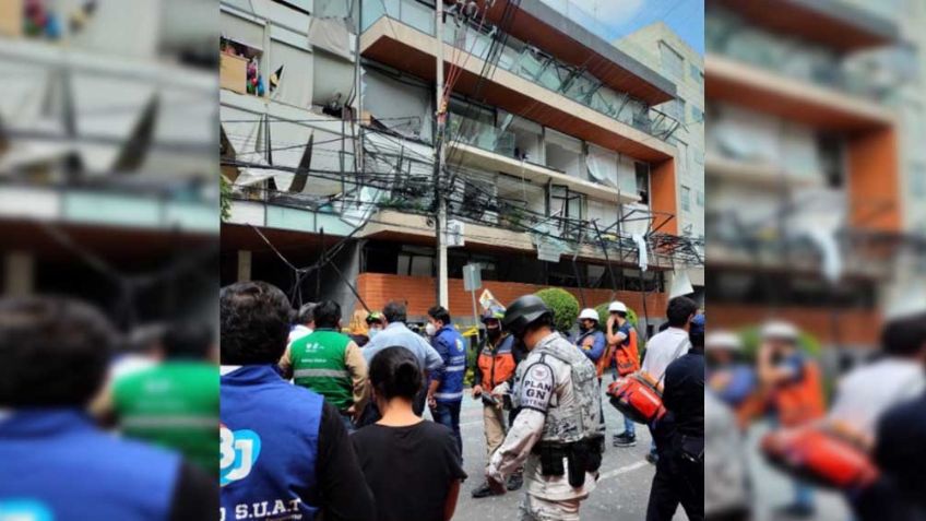 Sube a 22 el número de heridos por explosión en la Benito Juárez de la CDMX