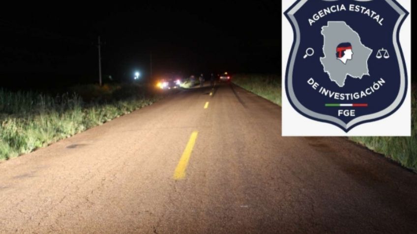 Hombre muere en la carretera tras ser arrollado por una camioneta sin placas