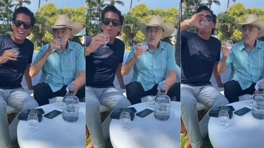 Roberto Palazuelos y Andrés García liman asperezas y se van de vacaciones a Acapulco