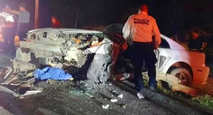 Hermosillo: Brutal choque entre dos autos en La Victoria deja saldo de un muerto