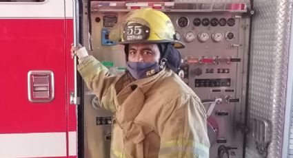 Marcos Paredes, un ejemplo del sacrificio que conlleva salvar vidas como bombero de Cajeme