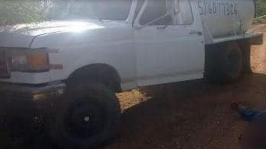 Horror en Oaxaca: Ejecutan a conductor de pipa a piedrazos; quedó tendido en un paraje