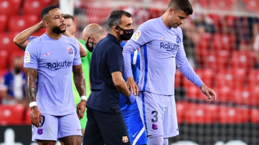 ¿Qué pasa con Gerard Piqué? El defensa del FC Barcelona vuelve a salir lesionado