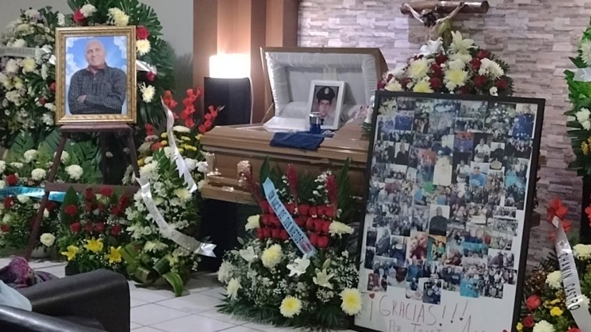 Con honorífico homenaje, despiden a exelemento de Bomberos en Cajeme