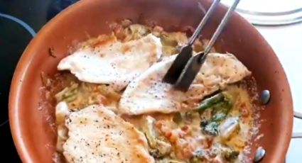 ¡Más delicioso, imposible! Deleita a tu paladar con esta receta de pollo en salsa de yogurt