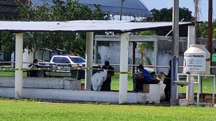 Terrible escena: Encuentran cuerpo inerte en las canchas de fútbol