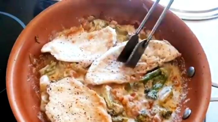 ¡Más delicioso, imposible! Deleita a tu paladar con esta receta de pollo en salsa de yogurt