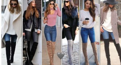 ¡Emergencia de moda! Las botas altas serán el complemento perfecto de tu 'outfit' en otoño