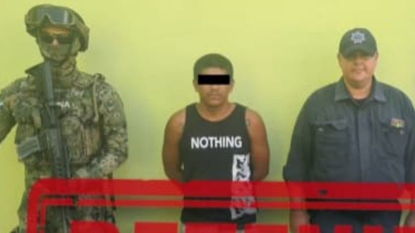 Sorprenden a presunto 'tirador' al sur de Ciudad Obregón; llevaba 10 envoltorios de 'crystal'