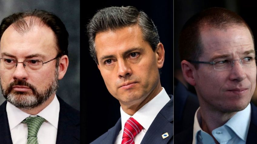 Enrique Peña Nieto, Luis Videgaray y Ricardo Anaya, en la mira de la FGR por red delictiva