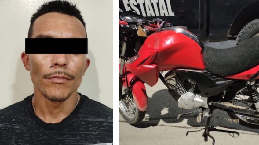 Sonora: Aprehenden a Javier, presunto ladrón de motocicleta en Magdalena de Kino
