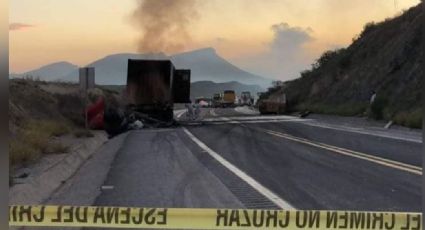 Terrible accidente: Dos bebés mueren calcinados tras un choque entre tres tráilers