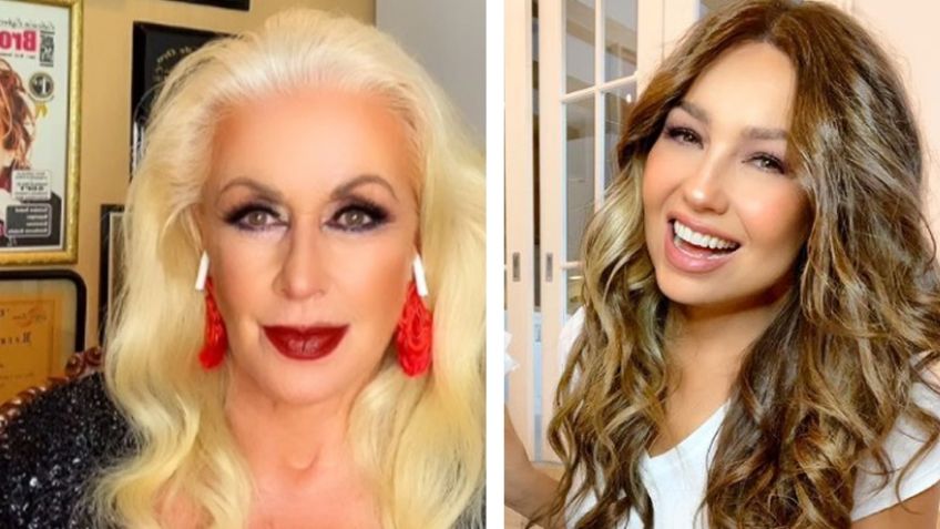 ¿Nuevo pleito? Laura Zapata desata controversia al asegurar que es "más bonita" que Thalía