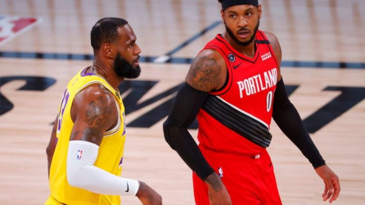 Carmelo Anthony se une a Los Lakers de LeBron James; esperan a a Russell Westbrook