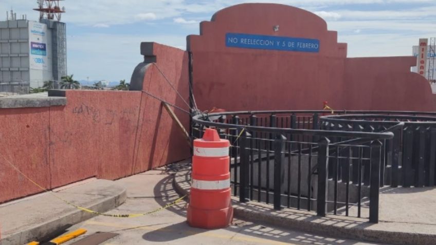 Cajeme: Muro de MerCajeme, riesgo para los habitantes; resultó dañado con los vientos